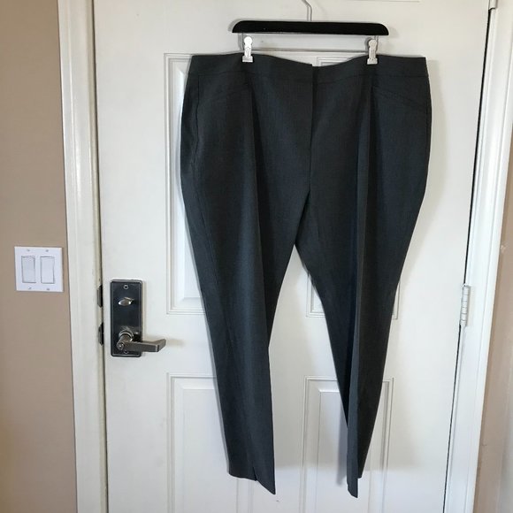 Halogen Pants - NWT Halogen Taylor Fit Pants Grey ~ Size 22